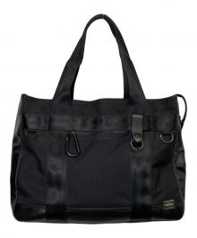 PORTER（ポーター）の古着「ビジネストートバッグ」｜ブラック