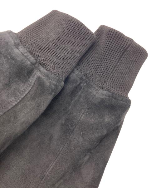 TOM FORD（トムフォード）TOM FORD (トムフォード) スウェードレザーバイカージャケット ブラック サイズ:SIZE 48の古着・服飾アイテム