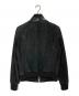 TOM FORD (トムフォード) スウェードレザーバイカージャケット ブラック サイズ:SIZE 48：225000円