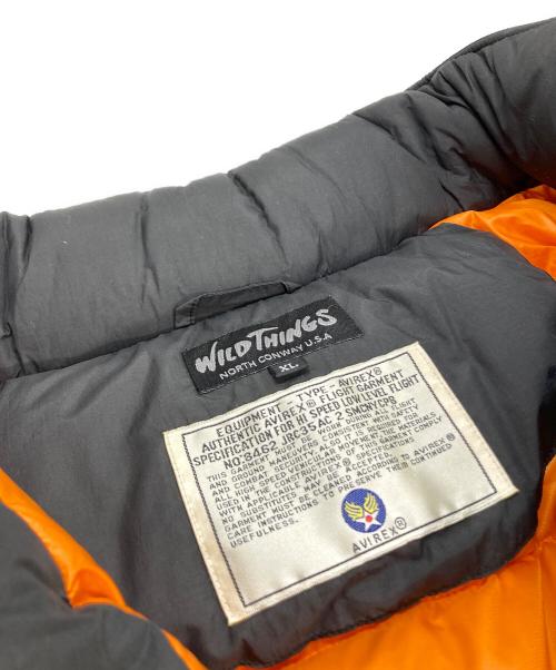 WILD THINGS（ワイルドシングス）WILD THINGS (ワイルドシングス) AVIREX (アヴィレックス) モンスターパーカー ブラック サイズ:XLの古着・服飾アイテム