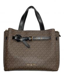 MICHAEL KORS（マイケル・コース）の古着「エミリアサッチェル ラージ」｜ブラウン