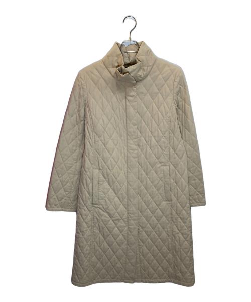 BURBERRY（バーバリー）BURBERRY (バーバリー) 裏ノバチェックキルティングコート ベージュ サイズ:40の古着・服飾アイテム