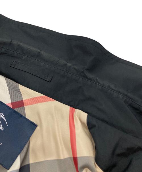 BURBERRY（バーバリー）BURBERRY (バーバリー) フーデットトレンチコート ブラック サイズ:40の古着・服飾アイテム
