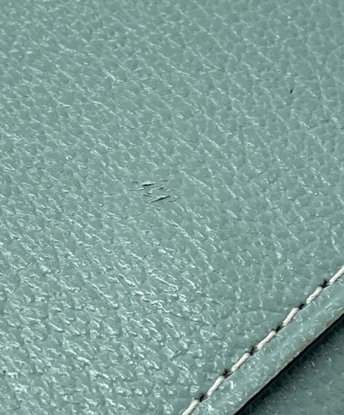 l'arcobaleno（ラルコバレーノ）L'ARCOBALENO (ラルコバレーノ) ゴートレザー 3つ折り キーケース ブルー サイズ:-の古着・服飾アイテム