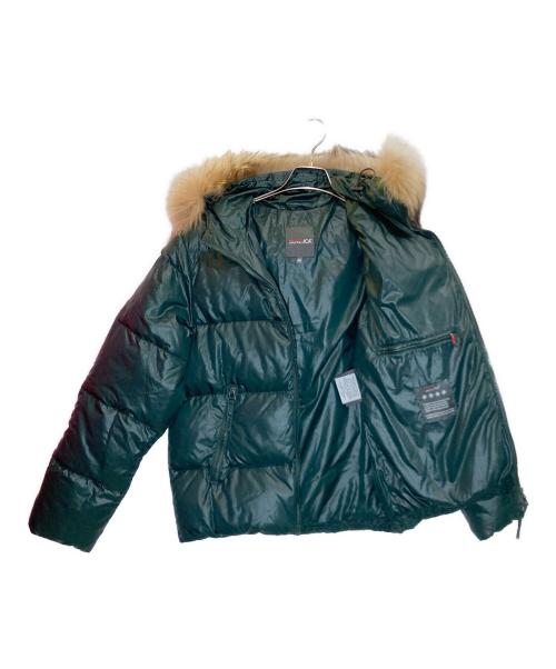 DUVETICA（デュベティカ）DUVETICA (デュベティカ) VEGA ラクーンファー付きダウンジャケット グリーン サイズ:46の古着・服飾アイテム
