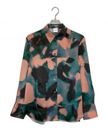 PAUL SMITH（ポールスミス）の古着「Solar Gram シャツ」｜グリーン