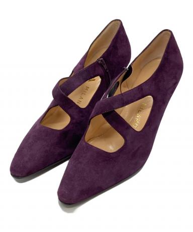 【セール‼️‼️】美品✨　プラダ　スウェードパンプス 中古・古着通販】PRADA (プラダ) スウェードパンプス パープル サイズ