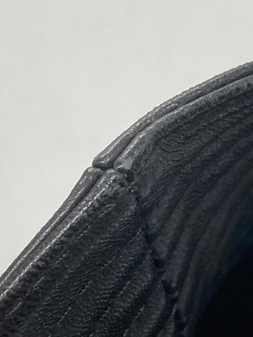 LOEWE（ロエベ）LOEWE (ロエベ) アナグラムロゴパッチ レザーバケットハット ブラックの古着・服飾アイテム