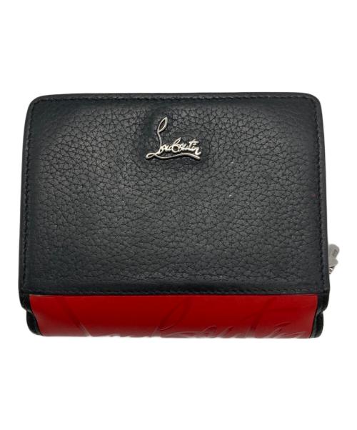 Christian Louboutin（クリスチャン・ルブタン）Christian Louboutin (クリスチャン・ルブタン) 2つ折り財布 ブラック サイズ:-の古着・服飾アイテム