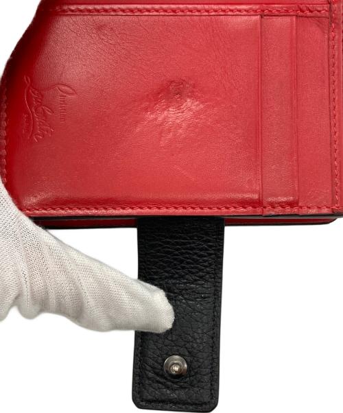 Christian Louboutin（クリスチャン・ルブタン）Christian Louboutin (クリスチャン・ルブタン) 2つ折り財布 ブラック サイズ:-の古着・服飾アイテム