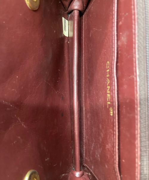 CHANEL（シャネル）CHANEL (シャネル) ダブルターンロックチェーンショルダーバッグ ブラックの古着・服飾アイテム