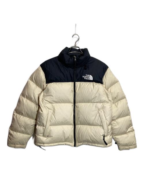 THE NORTH FACE（ザ ノース フェイス）THE NORTH FACE (ザ ノース フェイス) 1996 Retro Nuptse Jacket ベージュ×ブラック サイズ:Lの古着・服飾アイテム