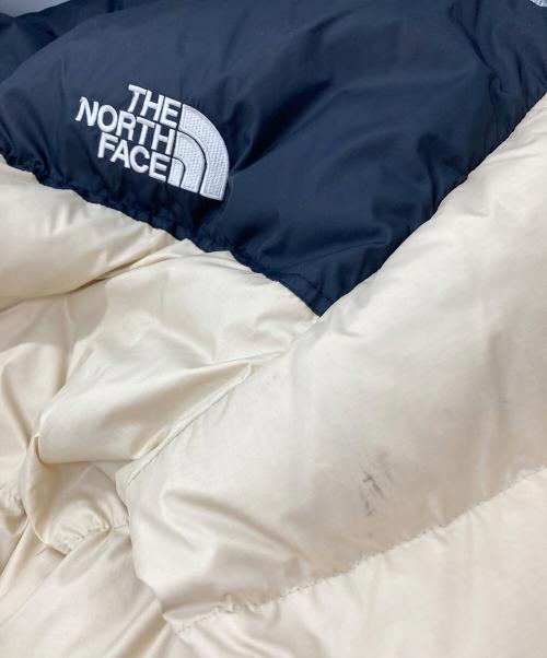 THE NORTH FACE（ザ ノース フェイス）THE NORTH FACE (ザ ノース フェイス) 1996 Retro Nuptse Jacket ベージュ×ブラック サイズ:Lの古着・服飾アイテム