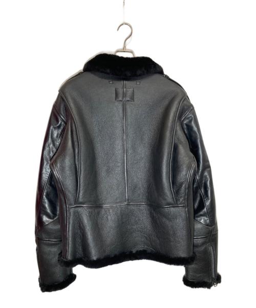 Simons（シモンズ）SIMONS (シモンズ) ムートンジャケット ブラック サイズ:XLの古着・服飾アイテム