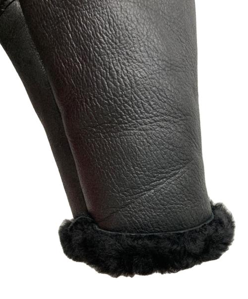 Simons（シモンズ）SIMONS (シモンズ) ムートンジャケット ブラック サイズ:XLの古着・服飾アイテム