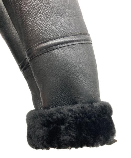 Simons（シモンズ）SIMONS (シモンズ) ムートンジャケット ブラック サイズ:XLの古着・服飾アイテム