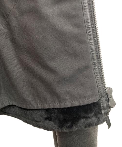 Simons（シモンズ）SIMONS (シモンズ) ムートンジャケット ブラック サイズ:XLの古着・服飾アイテム