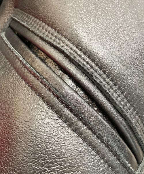 Simons（シモンズ）SIMONS (シモンズ) ムートンジャケット ブラック サイズ:XLの古着・服飾アイテム