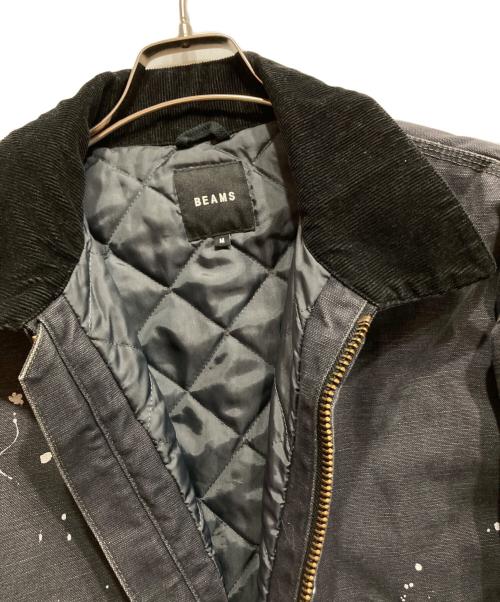 BEAMS（ビームス）BEAMS (ビームス) パディング ダック ブルゾン グレー サイズ:Mの古着・服飾アイテム