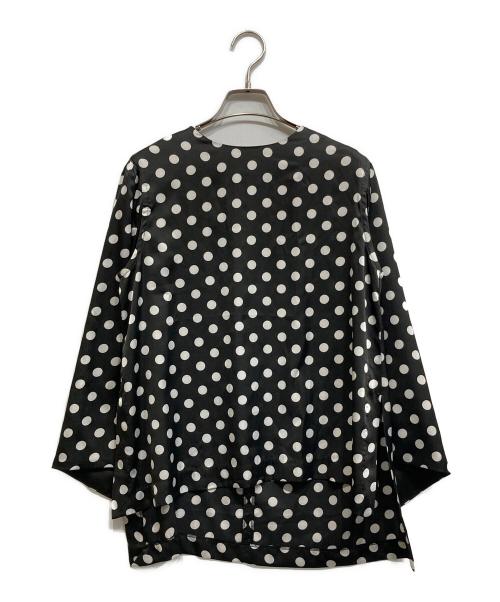SATOKA（サトカ）SATOKA (サトカ) ドットブラウス ブラック サイズ:Freeの古着・服飾アイテム