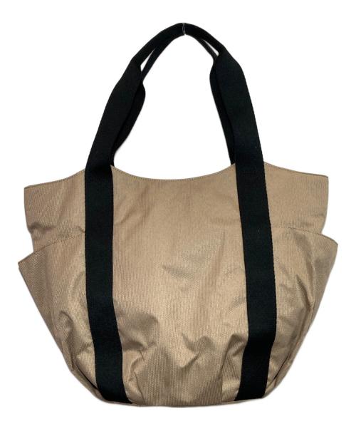 MARY QUANT（マリークヮント）MARY QUANT (マリークヮント) グラデーションロゴ刺繍トート ベージュ サイズ:-の古着・服飾アイテム