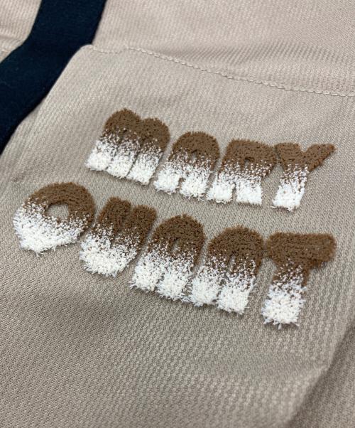 MARY QUANT（マリークヮント）MARY QUANT (マリークヮント) グラデーションロゴ刺繍トート ベージュ サイズ:-の古着・服飾アイテム