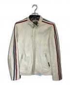 Schottショット）の古着「クラシックレーサージャケット」｜ベージュ