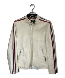 Schott（ショット）の古着「クラシックレーサージャケット」｜ベージュ