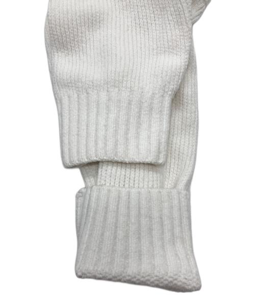 C.P COMPANY（シーピーカンパニー）C.P COMPANY (シーピーカンパニー) レンズディテール リブプルオーバー ホワイト サイズ:Mの古着・服飾アイテム