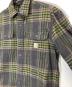中古・古着 CarHartt (カーハート) チェックネルシャツ ブラック×グリーン サイズ:M：6000円