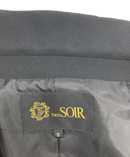 TOKYO SOIR（トウキョウソワール）TOKYO SOIR (トウキョウソワール) パンツスカートセットアップ ブラック サイズ:11の古着・服飾アイテム