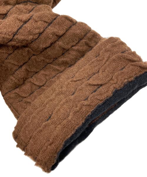 Salvatore Ferragamo（サルヴァトーレ フェラガモ）Salvatore Ferragamo (サルヴァトーレ フェラガモ) カシミヤ混ロングカーディガン ブラウン サイズ:下記参照の古着・服飾アイテム