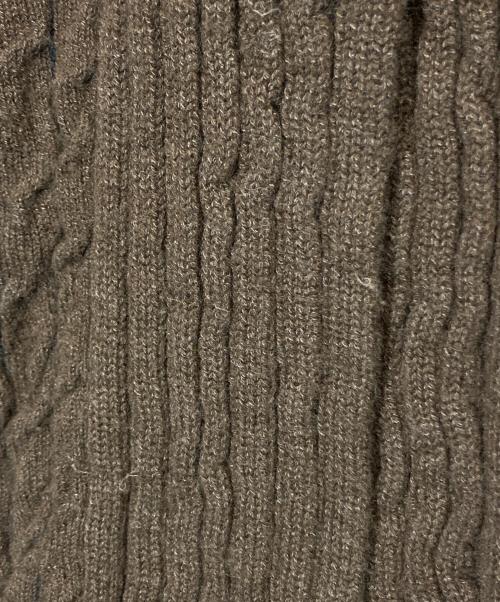 Salvatore Ferragamo（サルヴァトーレ フェラガモ）Salvatore Ferragamo (サルヴァトーレ フェラガモ) カシミヤ混ロングカーディガン ブラウン サイズ:下記参照の古着・服飾アイテム