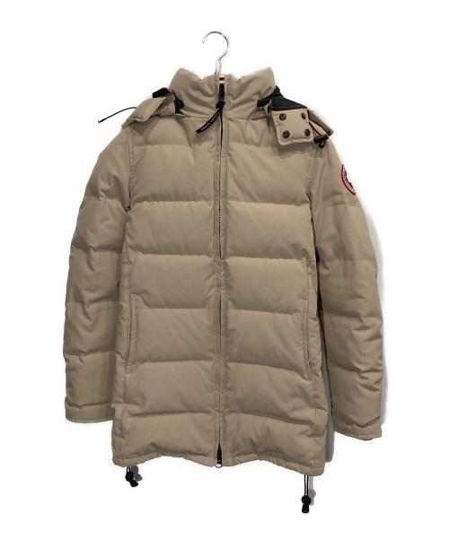 CANADA GOOSE（カナダグース）CANADA GOOSE (カナダグース) BELLEVILLE ダウンジャケット ベージュ サイズ:Mの古着・服飾アイテム
