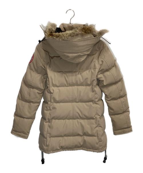 CANADA GOOSE（カナダグース）CANADA GOOSE (カナダグース) BELLEVILLE ダウンジャケット ベージュ サイズ:Mの古着・服飾アイテム