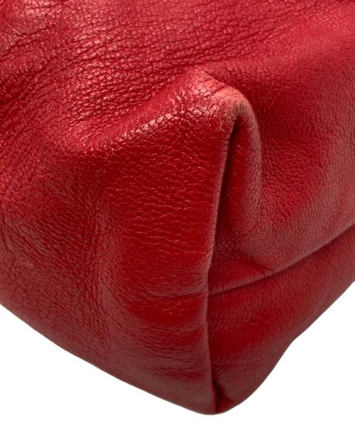 LONGCHAMP（ロンシャン）LONGCHAMP (ロンシャン) ル・プリアージュ・キュイール レッドの古着・服飾アイテム