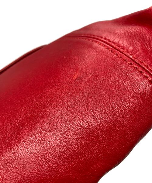 LONGCHAMP（ロンシャン）LONGCHAMP (ロンシャン) ル・プリアージュ・キュイール レッドの古着・服飾アイテム