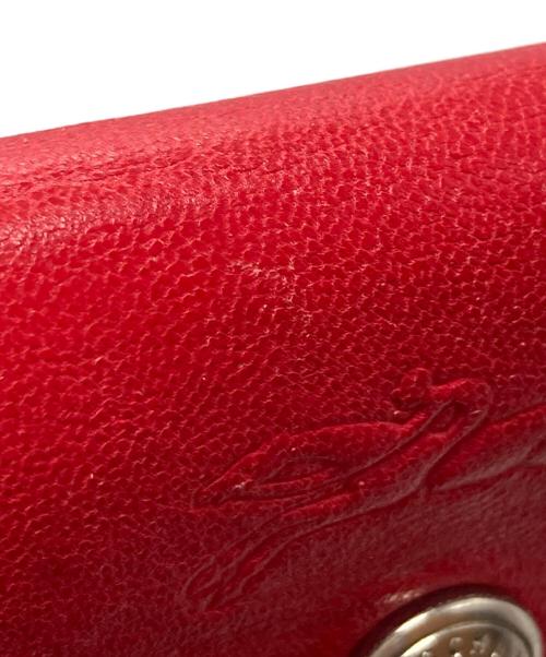 LONGCHAMP（ロンシャン）LONGCHAMP (ロンシャン) ル・プリアージュ・キュイール レッドの古着・服飾アイテム
