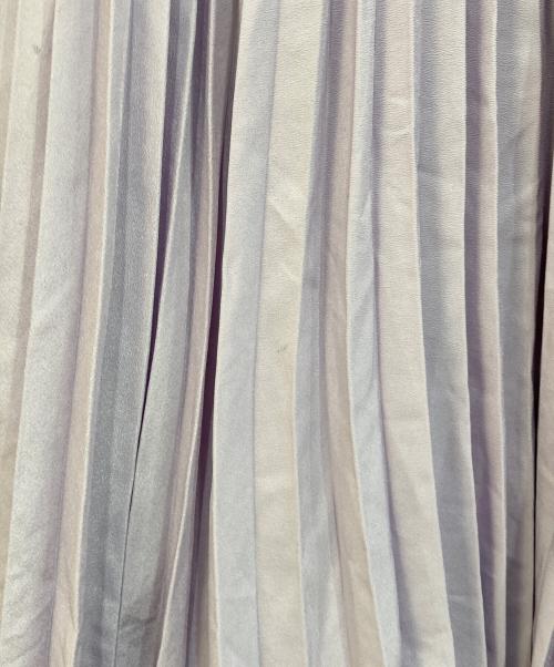 POLO RALPH LAUREN（ポロ・ラルフローレン）POLO RALPH LAUREN (ポロ・ラルフローレン) アシンメトリープリーツスカート ラベンダー サイズ:2の古着・服飾アイテム