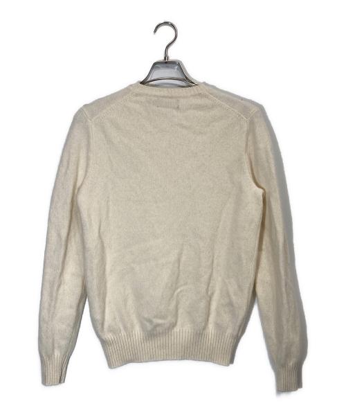 POLO RALPH LAUREN（ポロ・ラルフローレン）POLO RALPH LAUREN (ポロ・ラルフローレン) アルパカ混ニット アイボリー サイズ:Sの古着・服飾アイテム