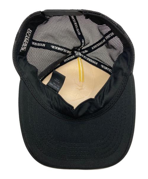 Hysteric Glamour（ヒステリックグラマー）Hysteric Glamour (ヒステリックグラマー) メッシュキャップ ブラック サイズ:-の古着・服飾アイテム