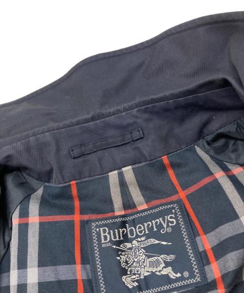 Burberry's（バーバリーズ）Burberry's (バーバリーズ) ステンカラーコート ネイビー サイズ:90の古着・服飾アイテム