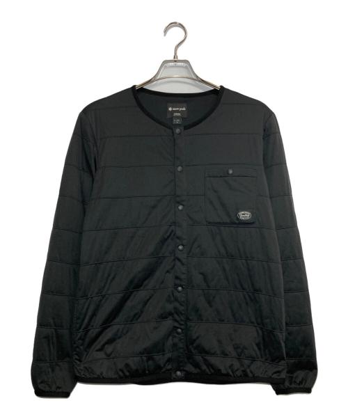 Snow peak（スノーピーク）snow peak (スノーピーク) JOURNAL STANDARD relume (ジャーナルスタンダード レリューム) インサレーションカーディガン ブラック サイズ:Ⅿの古着・服飾アイテム