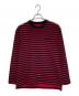 Engineered Garments（エンジニアド ガーメンツ）の古着「ボーダースウェット」｜ブラック×レッド