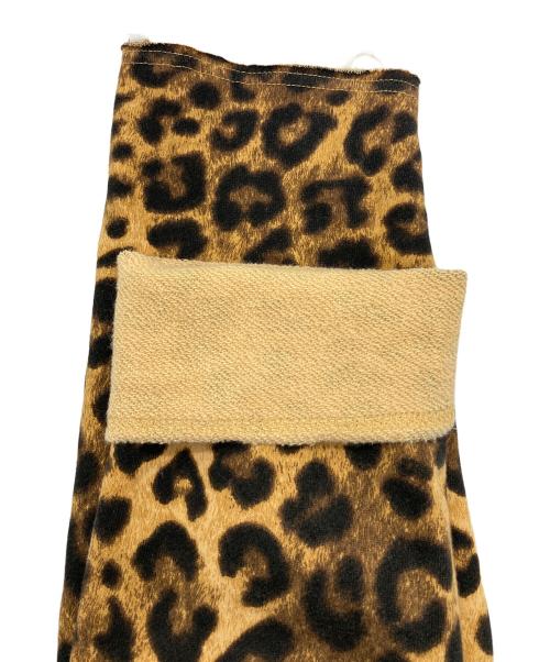 AiE（エーアイイー）AiE (エーアイイー) COTTON LINED PILE FLEECE LEOPARD PRINTEDパーカー ブラウン サイズ:Sの古着・服飾アイテム