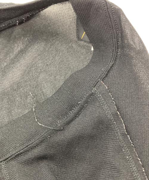 Needles（ニードルズ）Needles (ニードルズ) シースルーカットソー ブラック サイズ:Ｍの古着・服飾アイテム