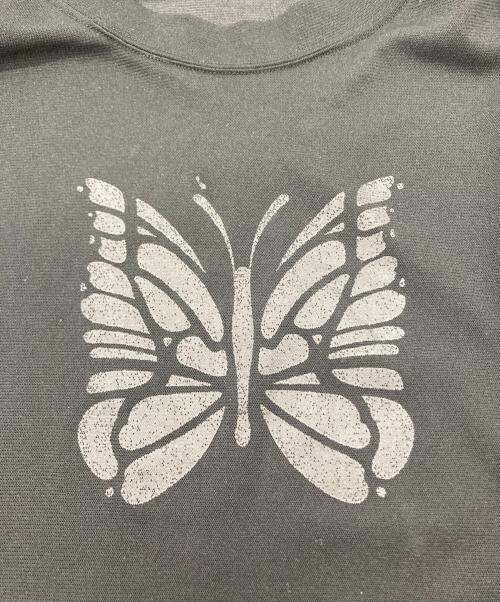 Needles（ニードルズ）Needles (ニードルズ) シースルーカットソー ブラック サイズ:Ｍの古着・服飾アイテム