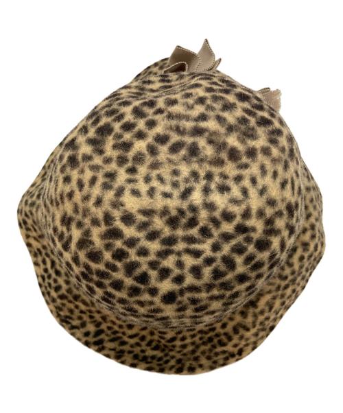 Needles（ニードルズ）Needles (ニードルズ) ラビットファーハット ブラック×ベージュの古着・服飾アイテム