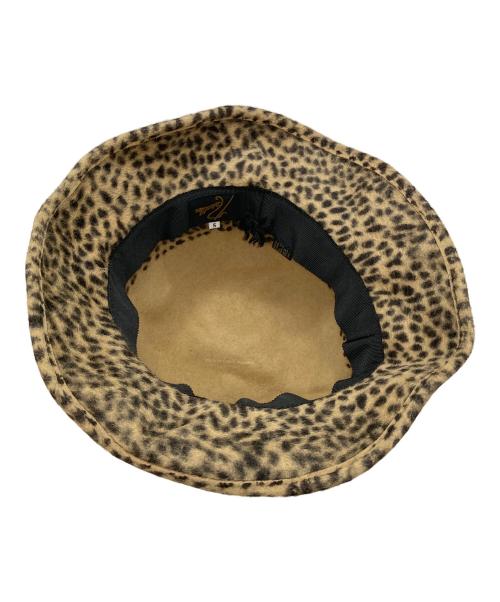 Needles（ニードルズ）Needles (ニードルズ) ラビットファーハット ブラック×ベージュの古着・服飾アイテム