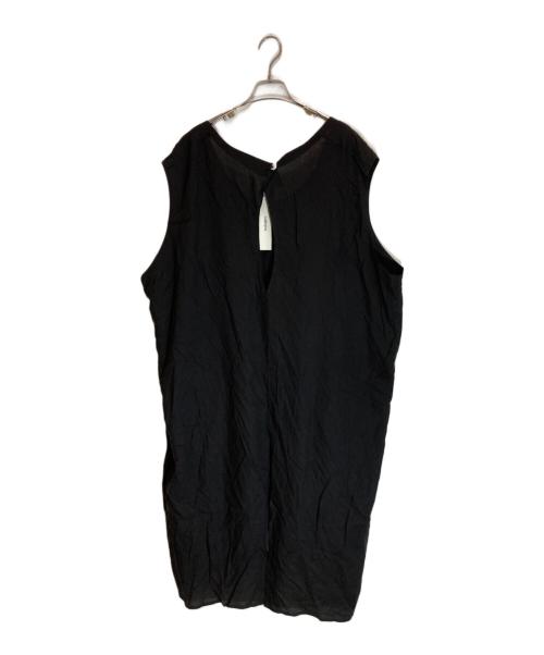 sulvam（サルバム）sulvam (サルバム) ノースリーブワンピース ブラック サイズ:Mの古着・服飾アイテム